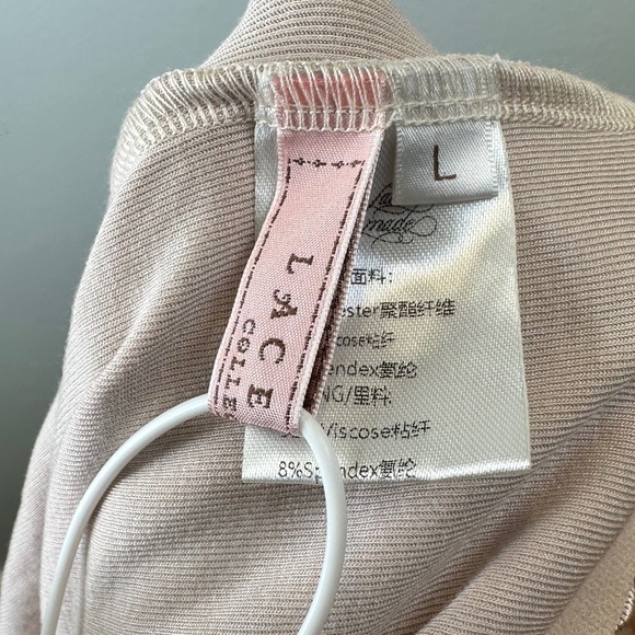 LaceMade Miss Taro Knit Skort Mauve/Pink size Large | Balletcore | Coquettecore - Picture 6 of 7